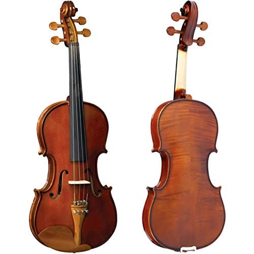 Violino Eagle VE441 detalhes da queixeira e estandarte